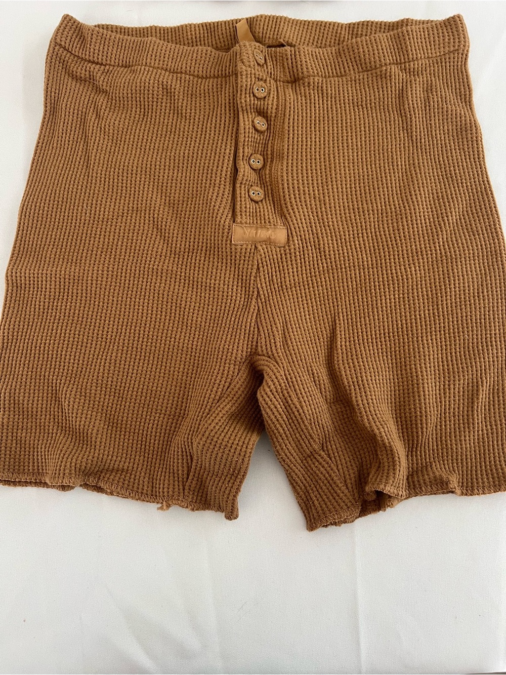 SKIMS Ribbed Button Front Two-Piece Set - Picture 5 of 7